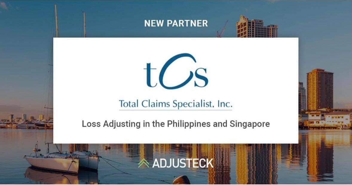 Adjusteck Expands into Asia, Adds Philippines-Based TCS to Global Partner Network