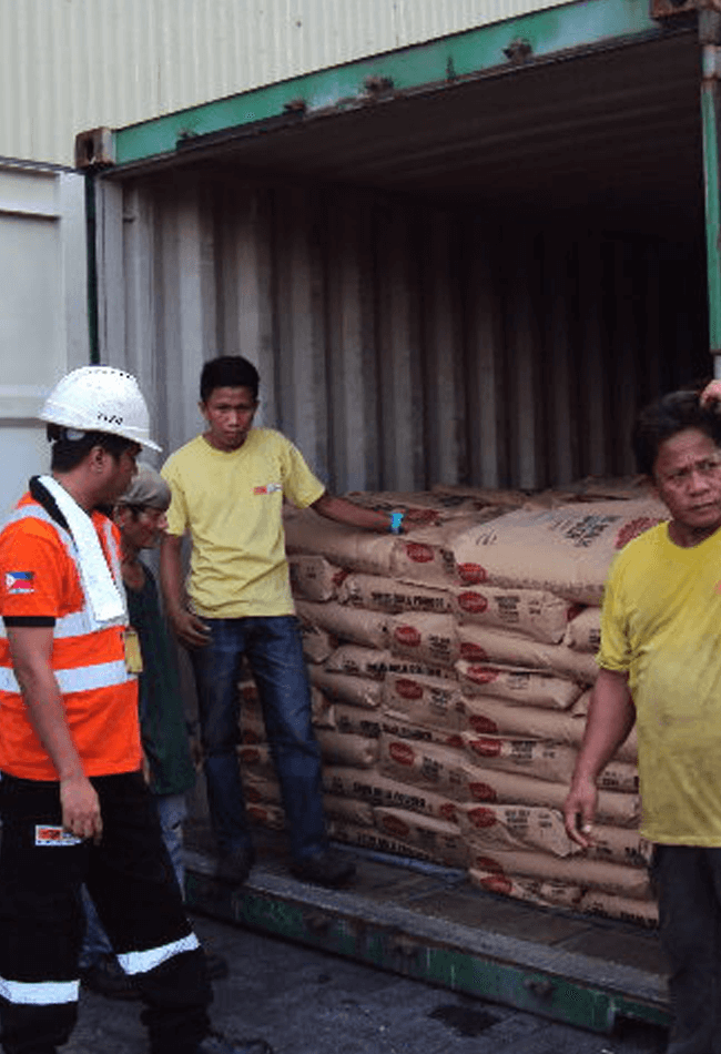 inspection of product cargo